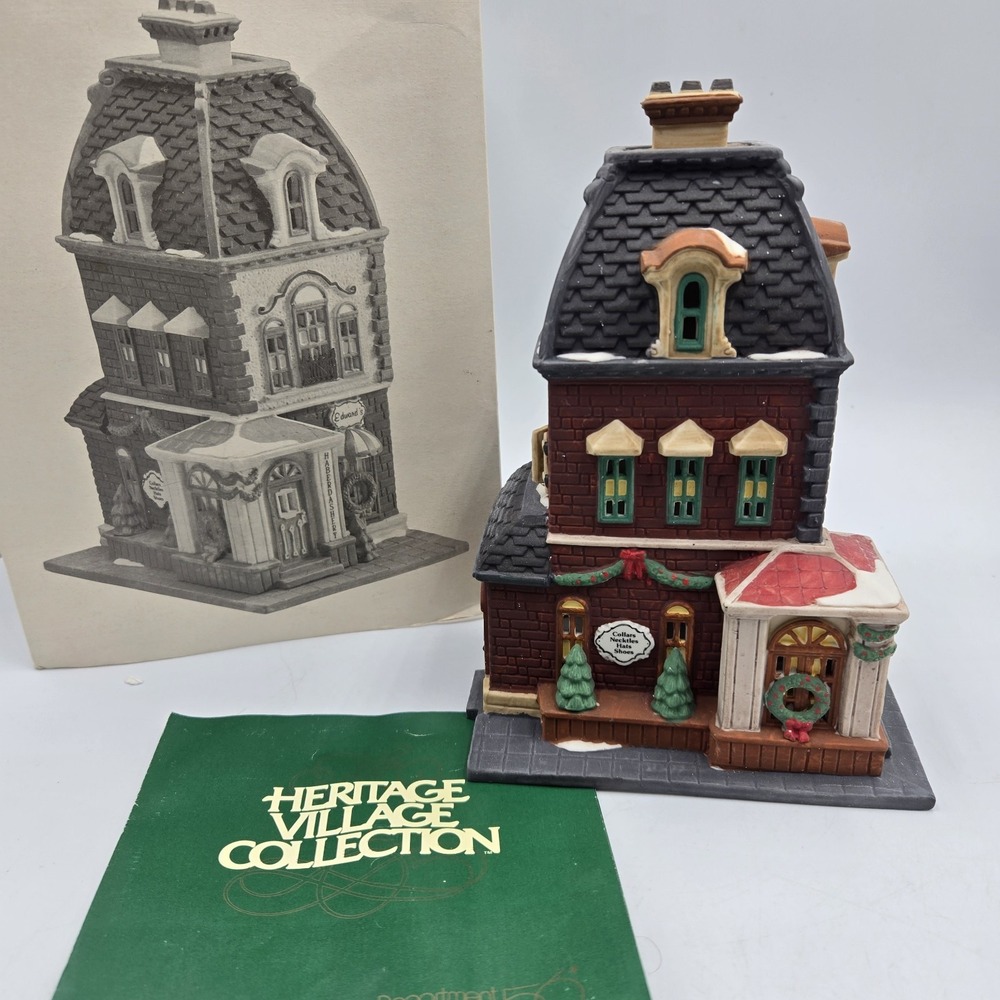 Dept 56 Haberdashery Christmas in the City #5531-0 w/ Box Heritage Village